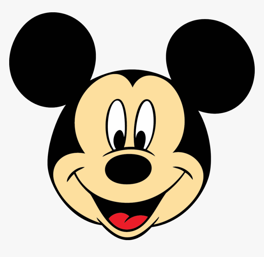 Clip Art Cara Do Mickey Png - Mickey Mouse Face Png, Transparent Png