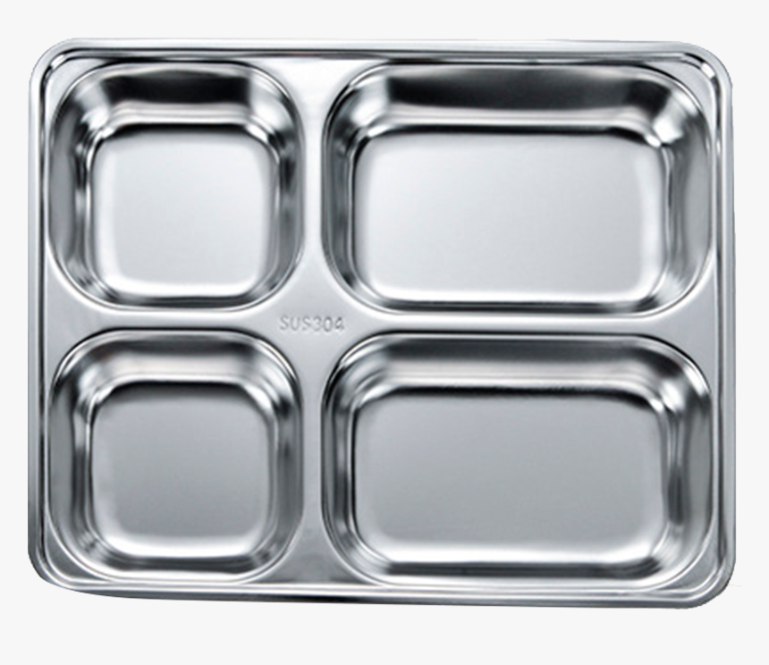 Qifeng 304 Stainless Steel Fast Food Plate Separate - Bread Pan, HD Png Download