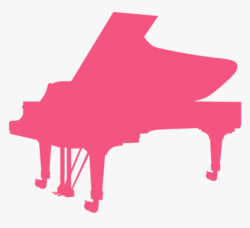 Klavier Silhouette, HD Png Download