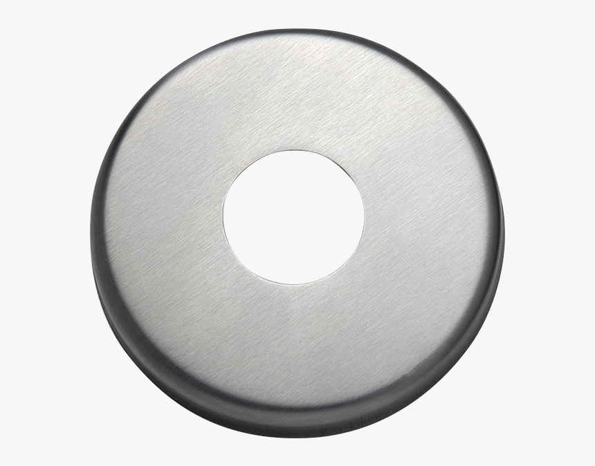 50 Inch Round Stamped Stainless Steel Pool Deck Escutcheon - Stainless Steel Escutcheon Plate, HD Png Download