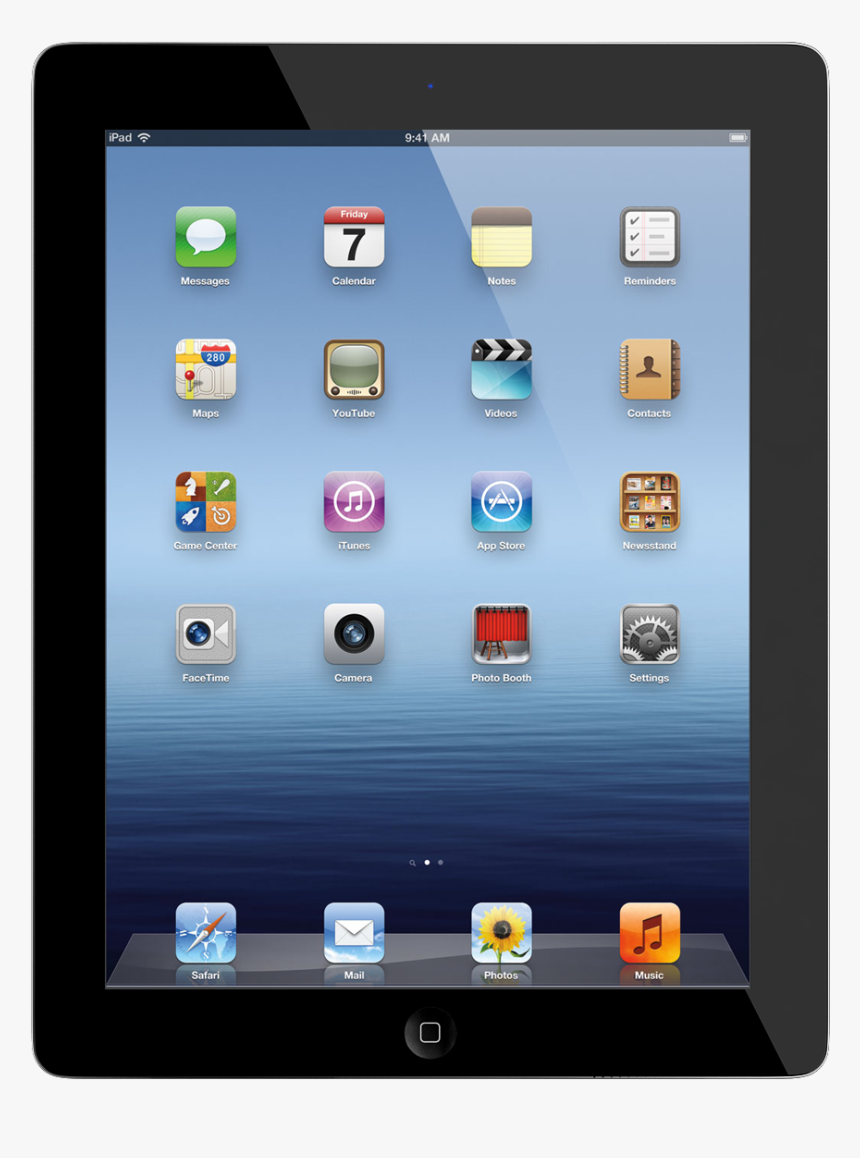 Ipad 3 Png - Ipad 3 Черный, Transparent Png