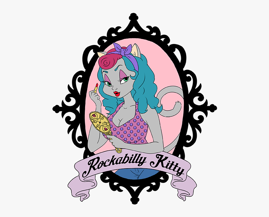 Pinup Kitty, HD Png Download
