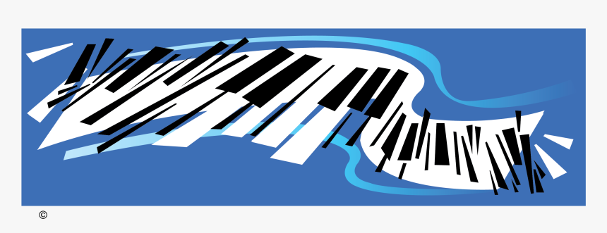 Abstract Piano Vector Clip Art - Musical Keyboard, HD Png Download