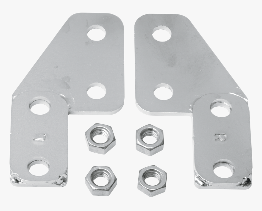 Steel Chrome License Plate Bar Eliminator Harley 97-08 - Circle, HD Png Download