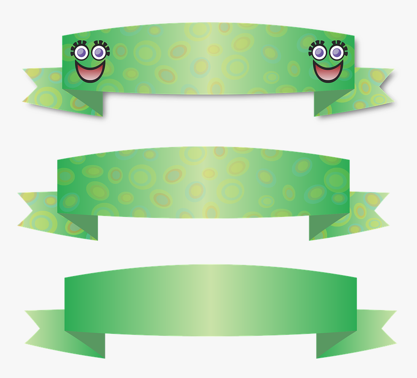 Banner, Wave, Arch, Copy Space, Blank, Face, Child, HD Png Download