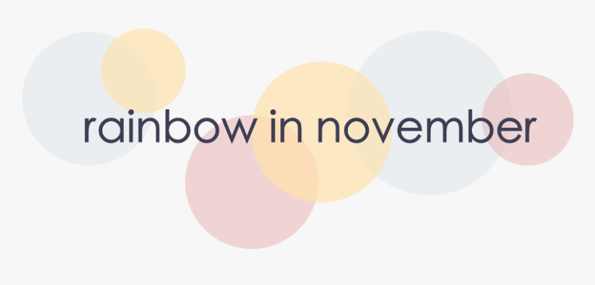 Rainbow In November - Circle, HD Png Download