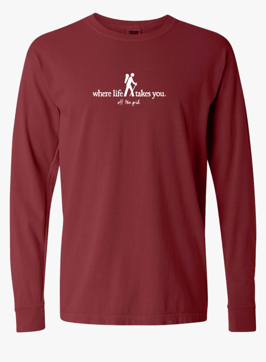 Long-sleeved T-shirt, HD Png Download