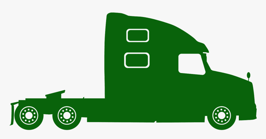 Silueta Trailer Vector, HD Png Download