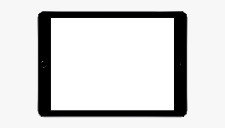 Ipad Template Png, Transparent Png