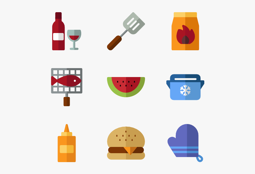 Thumb Image - Barbeque Icons, HD Png Download