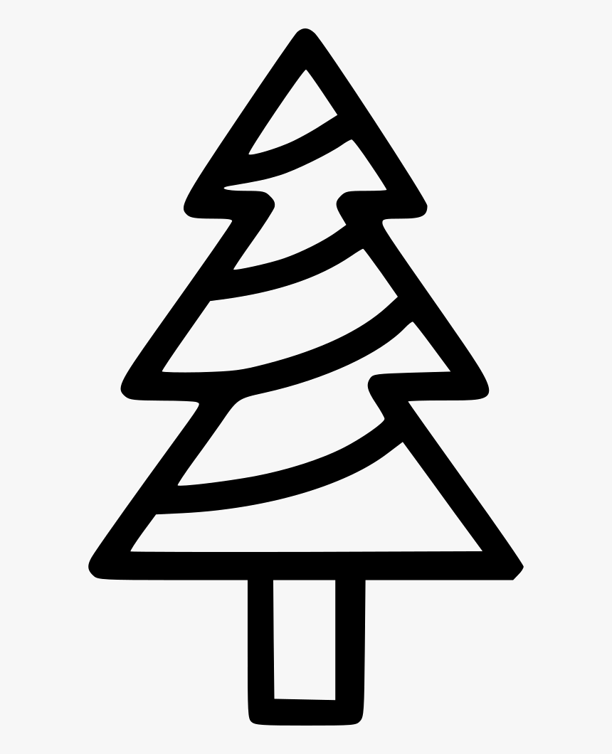 Christmas Tree Fir Newyear Holiday Star, HD Png Download