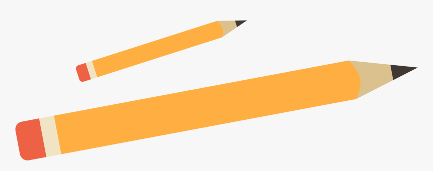 Angle Pencil Font - Pencil Png Vector, Transparent Png
