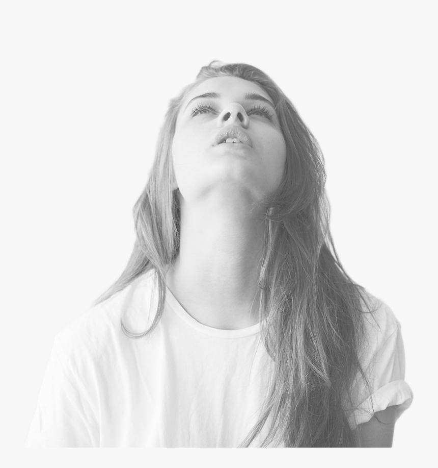 Download Hopeful Girl Hq Png Image - Girl Tired And Sad, Transparent Png