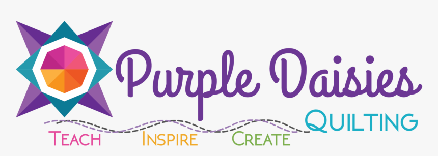 Purple Daisies Quilting - Calligraphy, HD Png Download