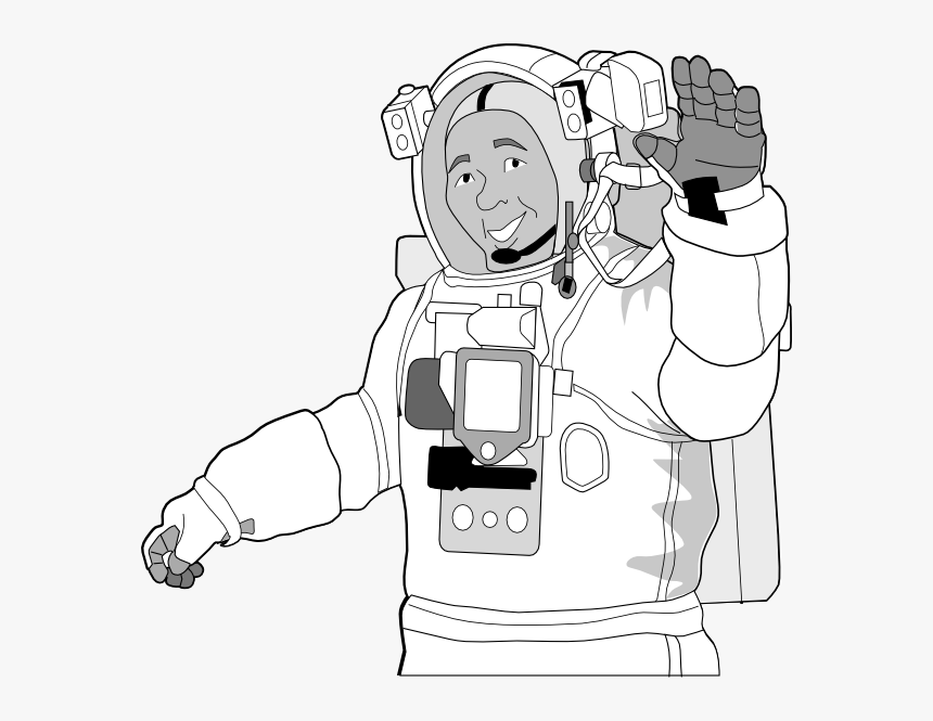 Astronaut Clipart, HD Png Download