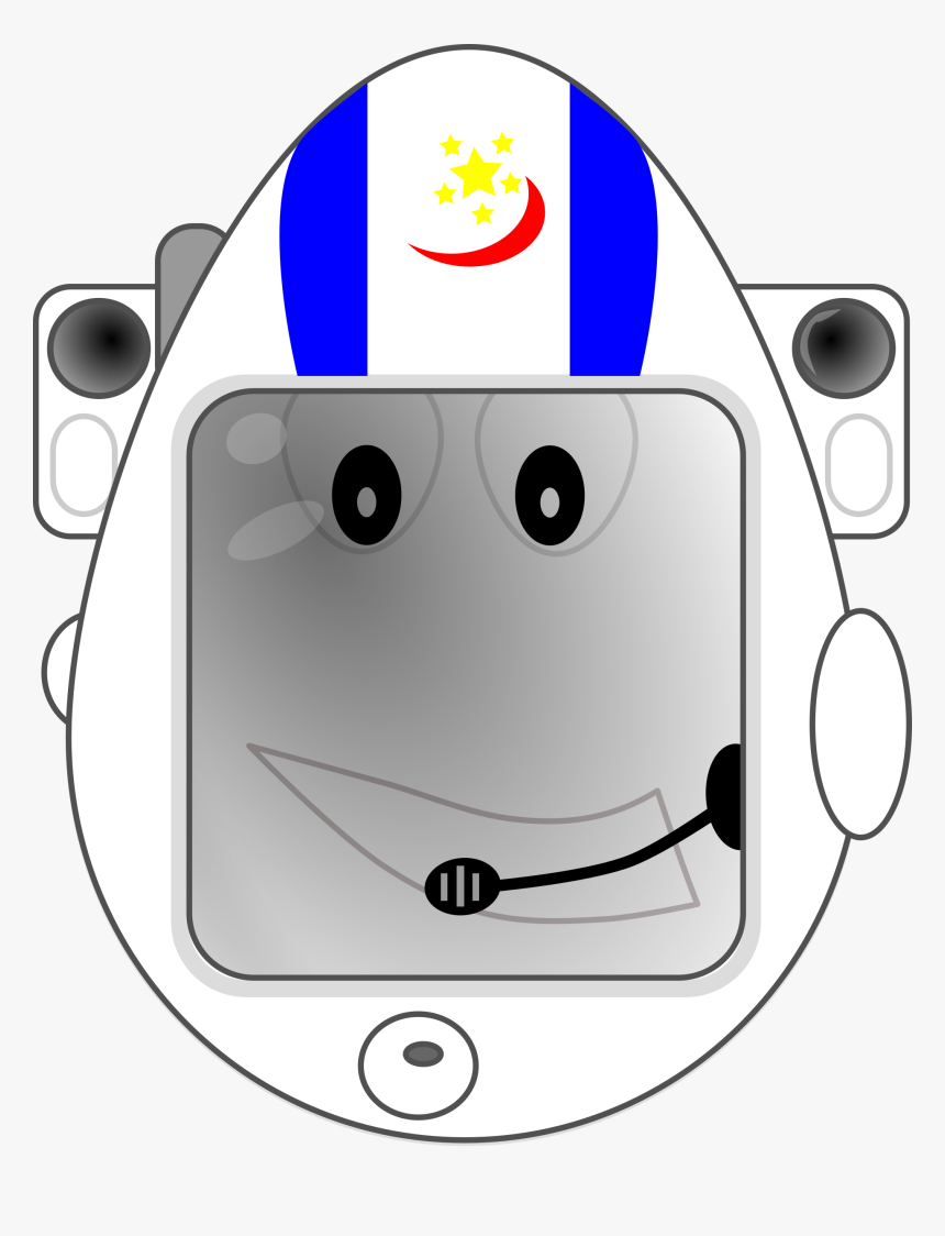 Astronaut Egg Clip Arts - Egg Astronaut, HD Png Download