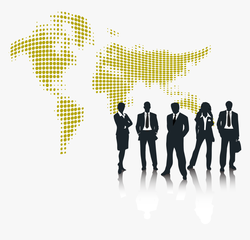 An Introduction To Internationalisation And Multilingual - Силуэт Деловых Людей, HD Png Download