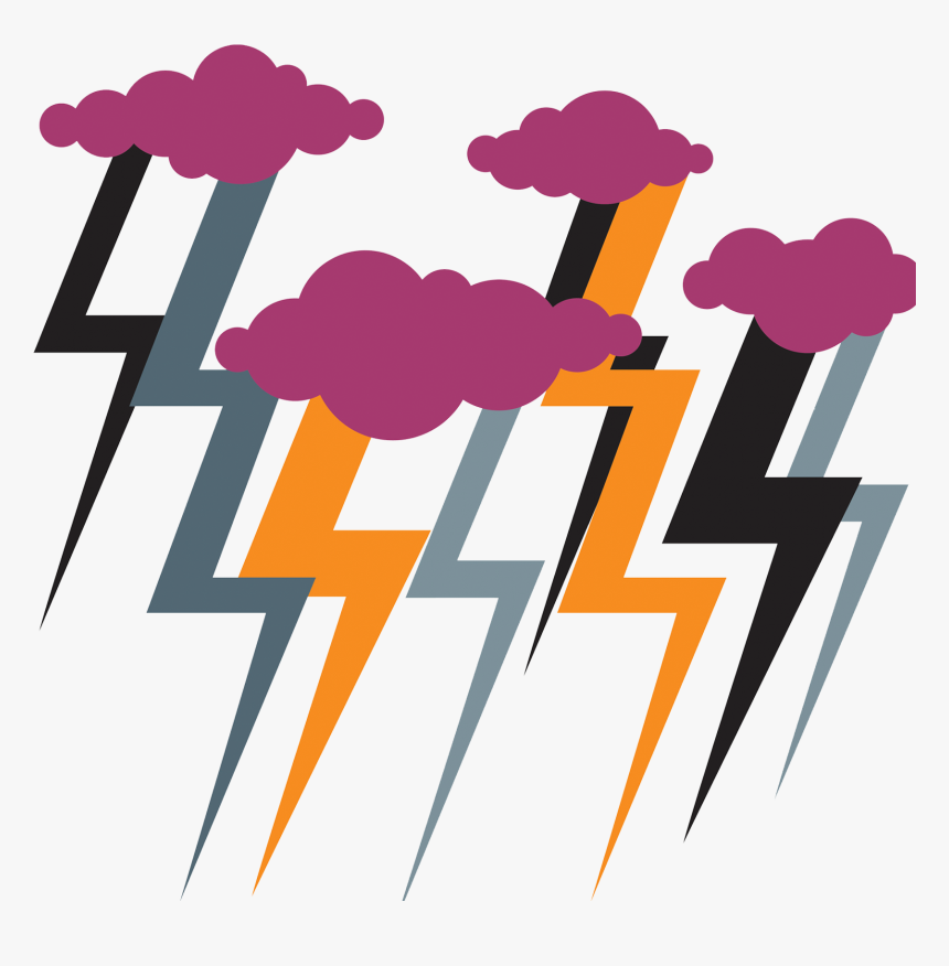 Clip Art Download Zeus Lightning Weather Thunder Clip - Lightning, HD Png Download