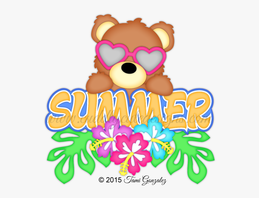 To Make The Cupcakes - Teddy Bear Summer Clipart, HD Png Download