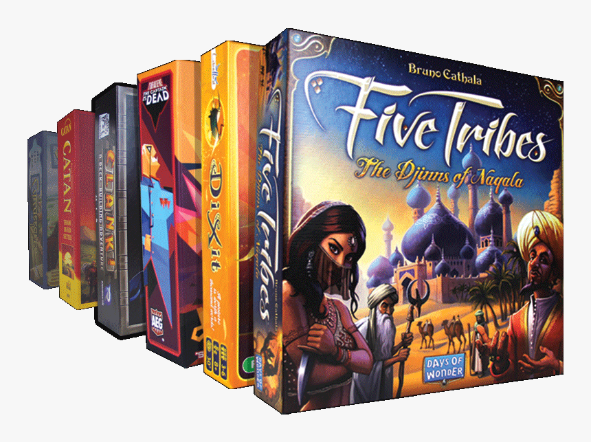 Days Of Wonder Five Tribes: The Djinns Of Naqala, HD Png Download