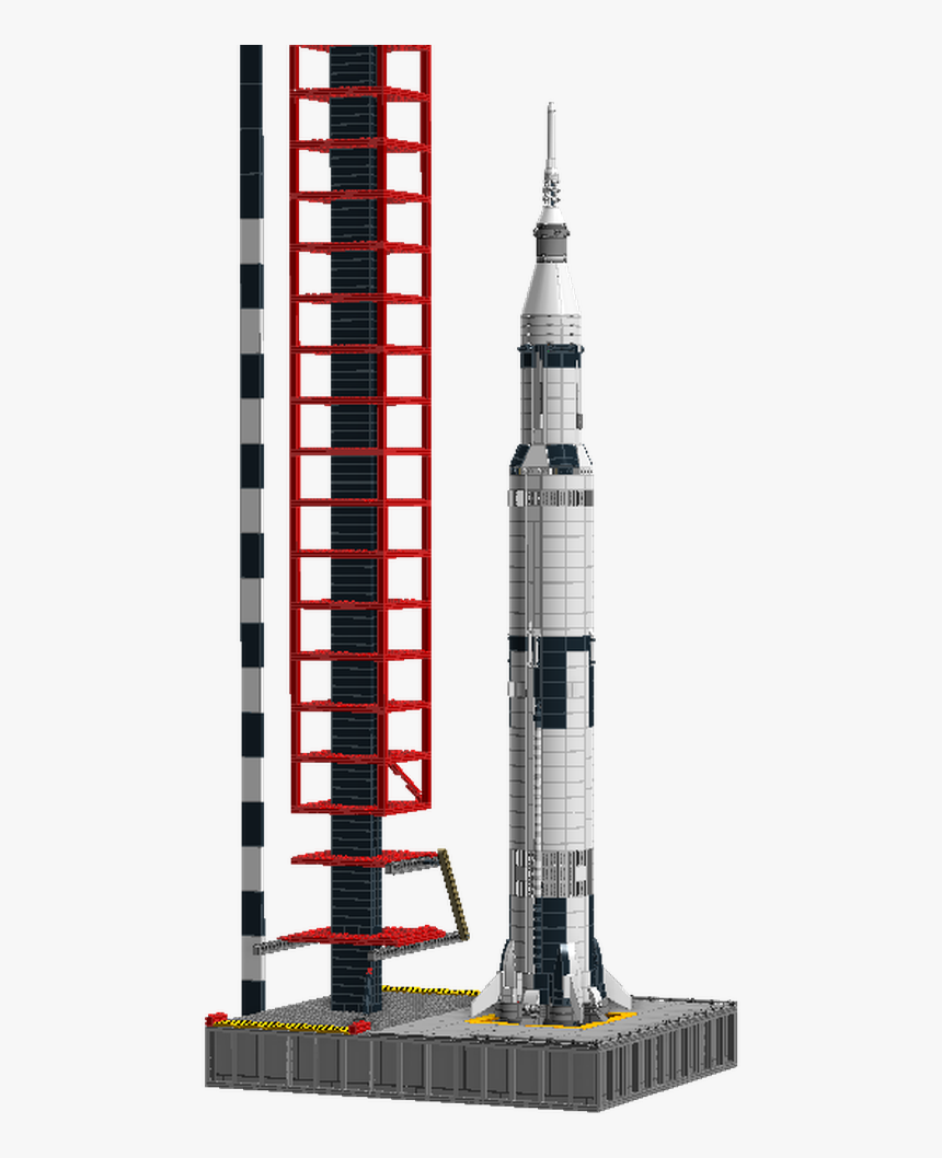 Apollo Launch Tower Moc, HD Png Download