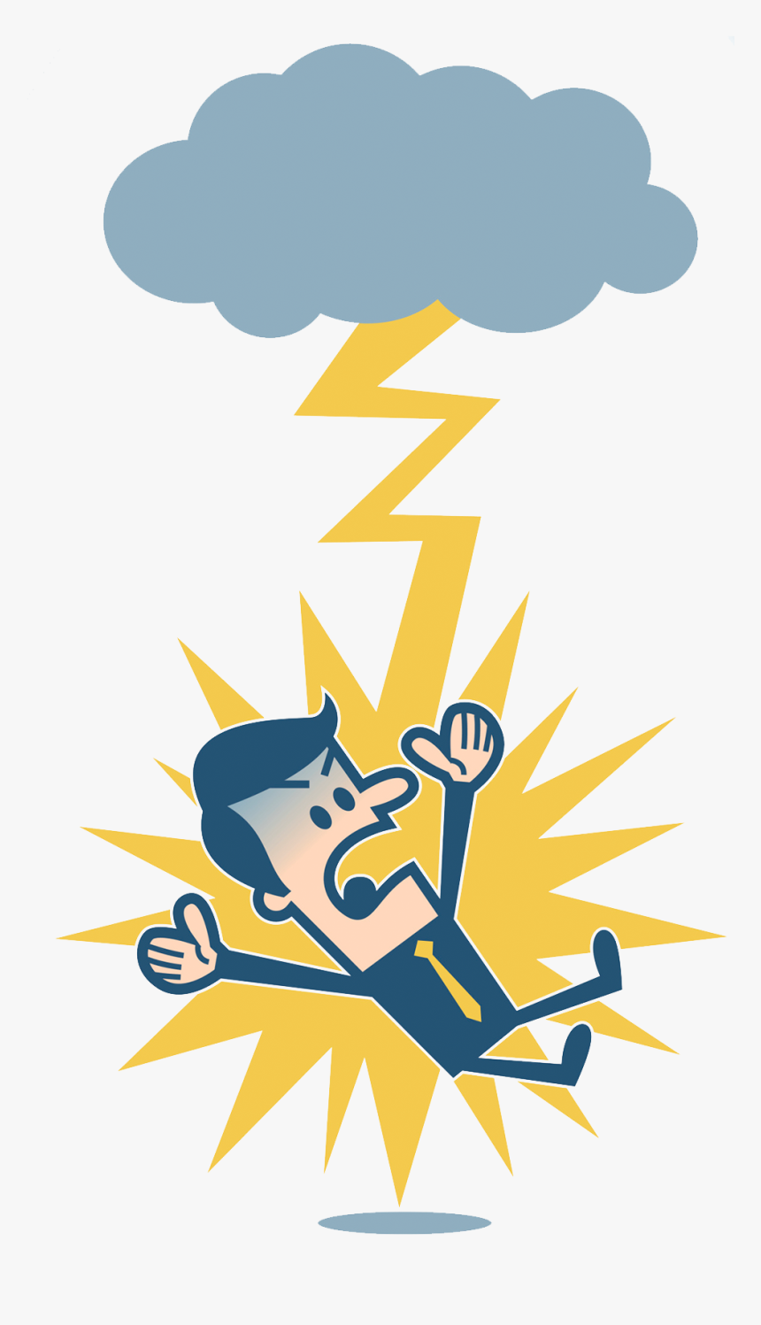 Lightning Electrical Injury Clip Art Dangerous Weather - Lightning, HD Png Download