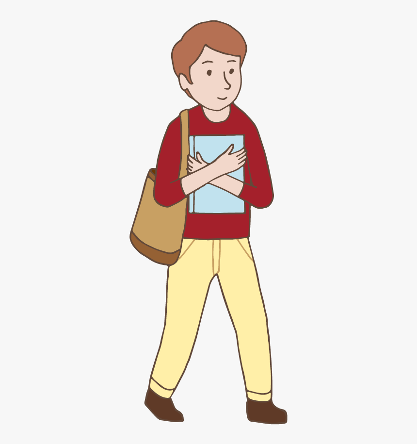 Estudiante Femenina - Cartoon, HD Png Download
