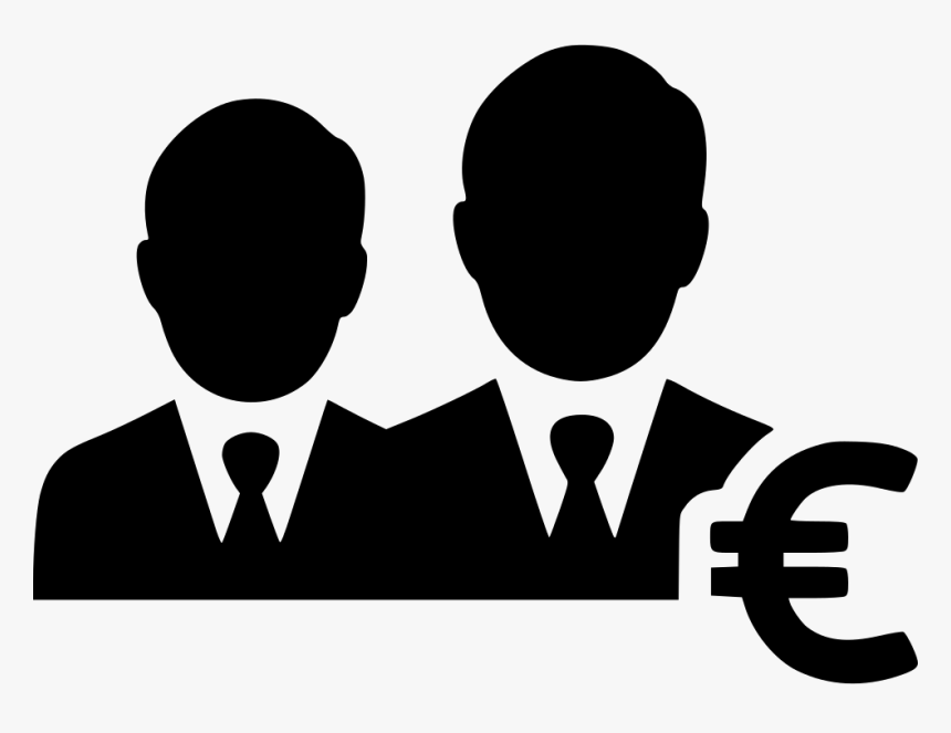 Business Group People Euro Businesspeople - Businessman Icon, HD Png Download