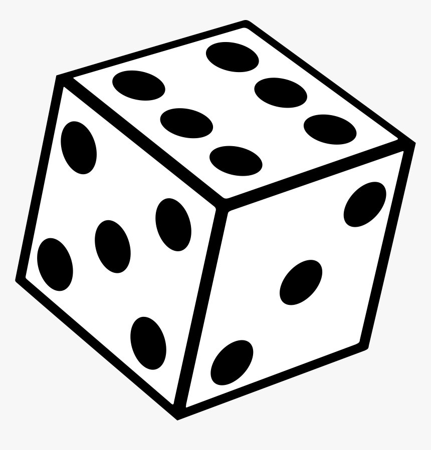 Dice Clip Art Black And White