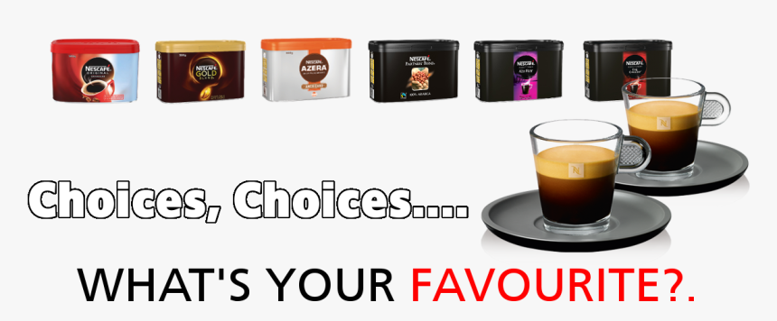 Nespresso Glass Espresso Cup Set , Png Download - Drink, Transparent Png