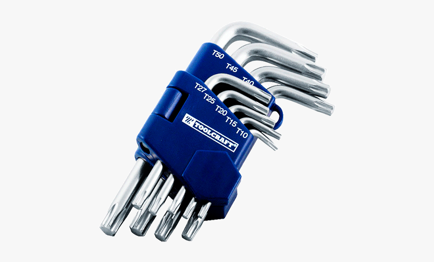 Juego De Llaves Torx Toolcraft, HD Png Download