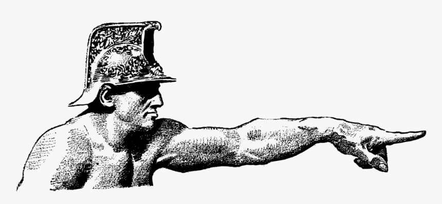 Shirtless Man Png -shirtless Man Wearing Helmet - Pointing Arm Clipart, Transparent Png