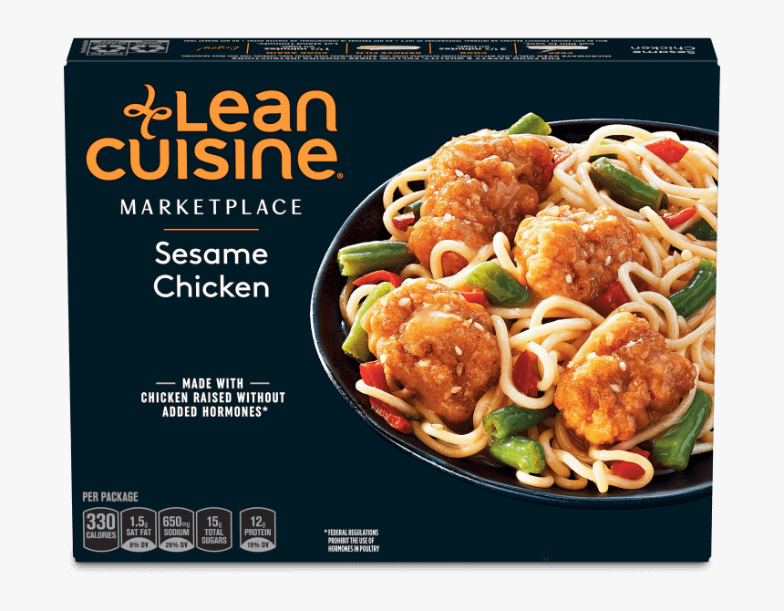 Sesame Chicken Image - Lean Cuisine Sesame Chicken, HD Png Download