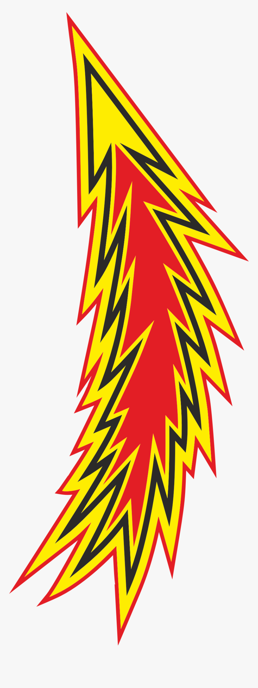 Fire Lightning Clip Arts - Graphic Design, HD Png Download