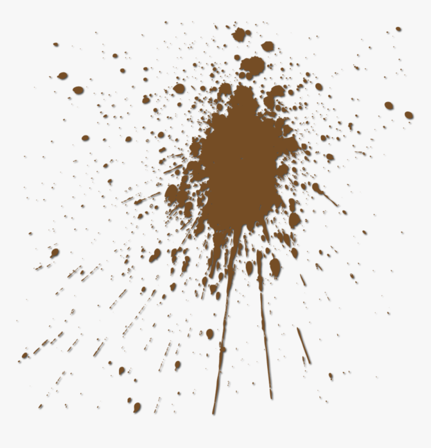Cliparthut Free Splat Vector - Transparent Background Mud Splatter, HD Png Download