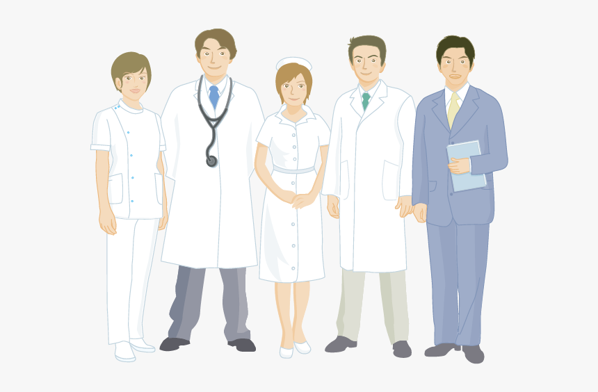 Cartoon Health Care Nurse - Physician, HD Png Download