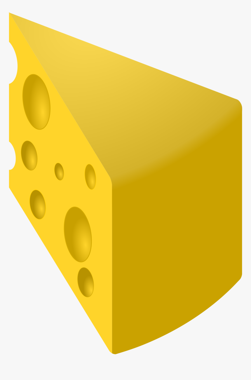 Pizza Edam Milk Cheese Sandwich Clip Art Slice Of Swiss Cheese Drawing, HD Png Download