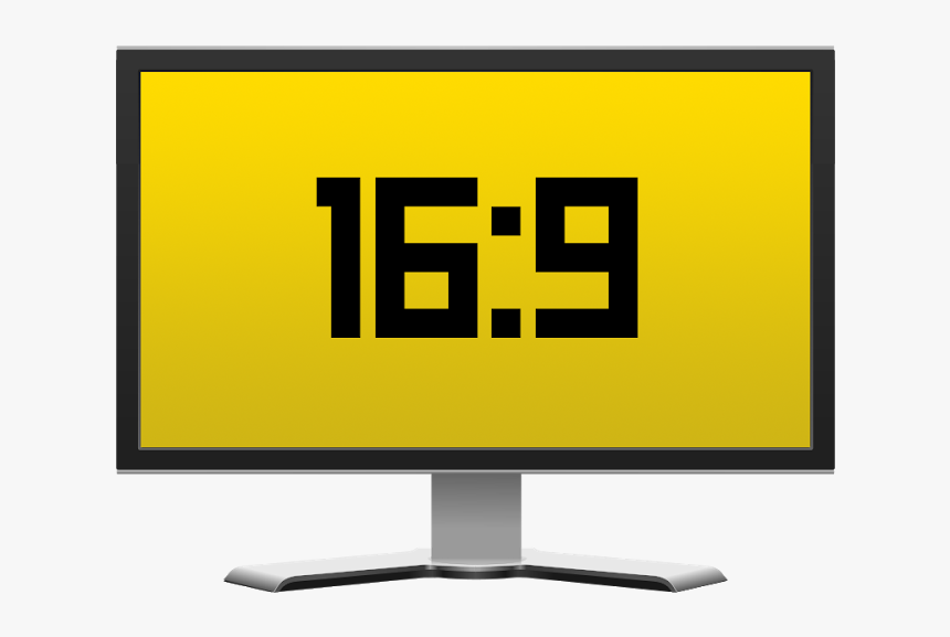 9 Aspect Ratio - Led-backlit Lcd Display, HD Png Download