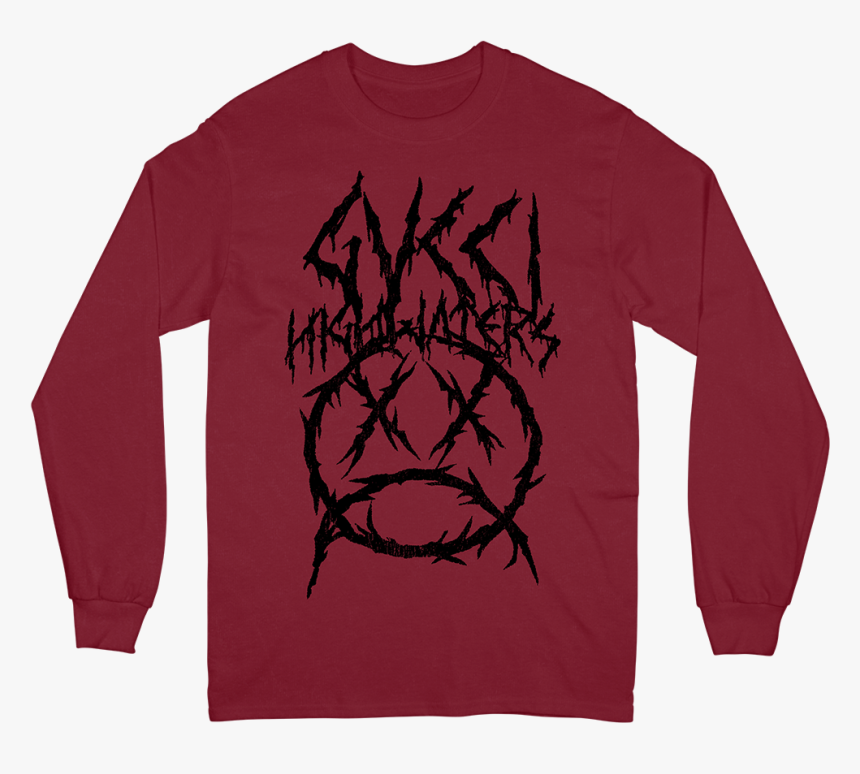 Sad Face Long Sleeve - Alec Benjamin Merch Hoodie, HD Png Download