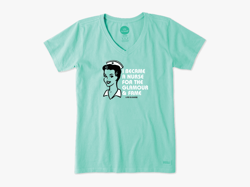 Transparent Nurse Silhouette Png - Life Is Good Grey Shirts, Png Download