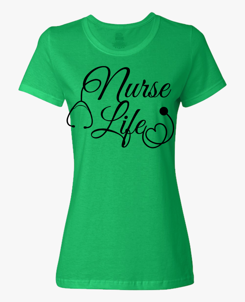 Transparent Nurse Silhouette Png - T-shirt, Png Download