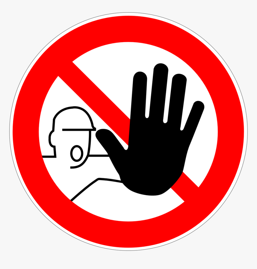 Safety Sign Do Not Enter, HD Png Download