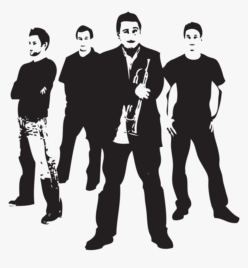 Band Silhouette - Band Transparent Background, HD Png Download