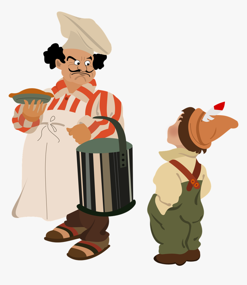 Bucket, Hat, Apron - Ladoo Chef Clipart Transparent, HD Png Download
