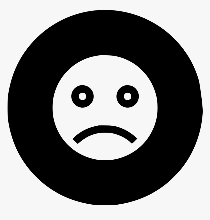 Sadness Sad Face Smiley Emoji Sign - 8 Ball Transparent, HD Png Download