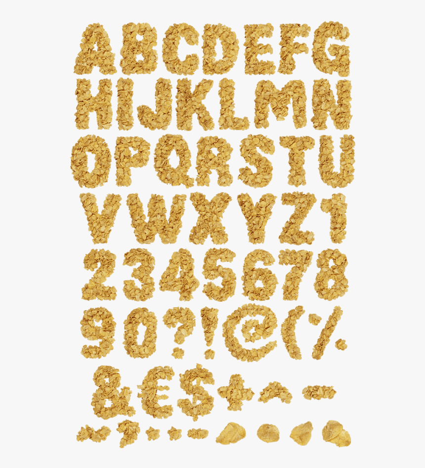 Corn Flakes Font, HD Png Download