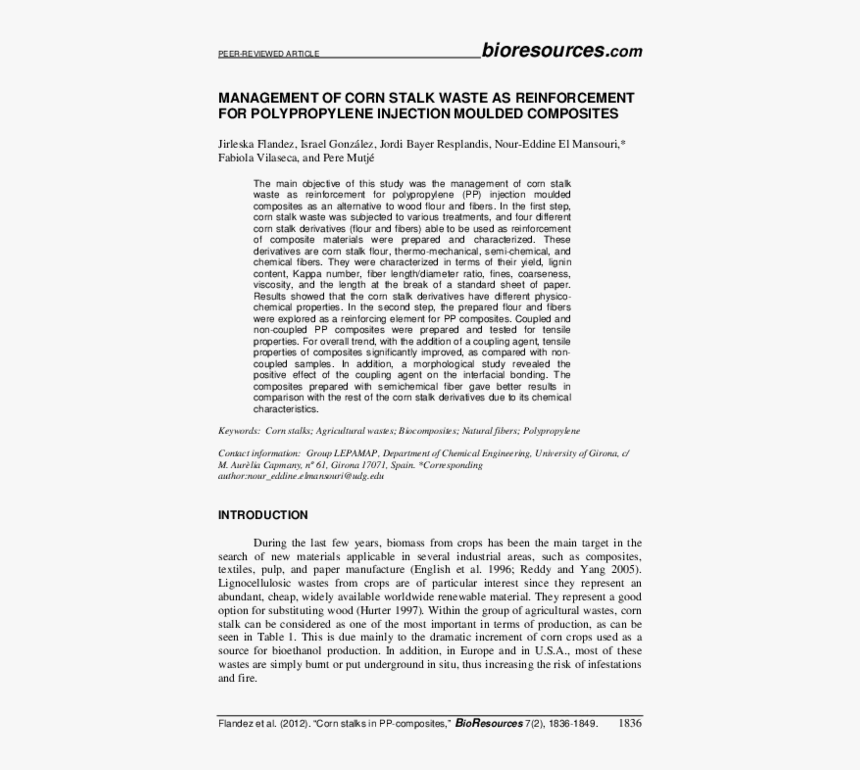 Maize Stem Fibre Density, HD Png Download