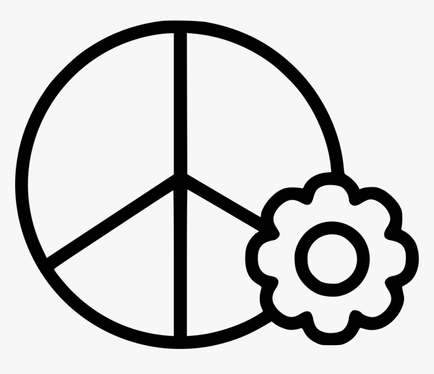 Peace Sign Settings - Peace Sign, HD Png Download