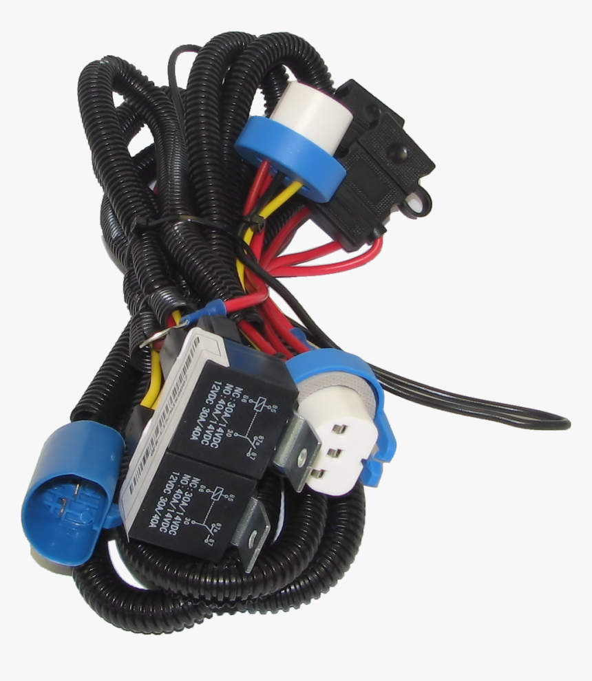 9007 Headlight Heavy Duty Wiring Harness Upgrade - Jeep, HD Png Download