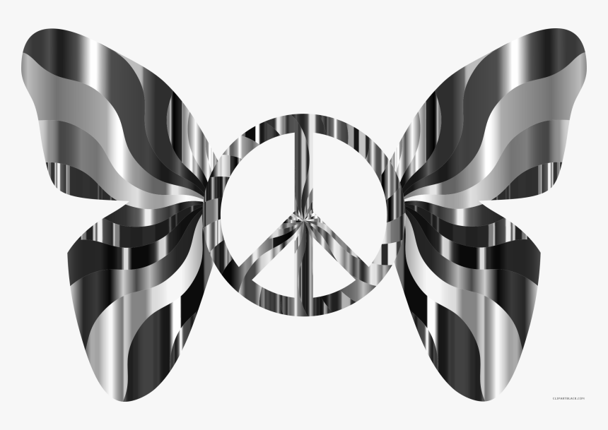 Peace Sign Clipart Groovy - Peace Symbols, HD Png Download